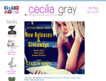 Tablet Screenshot of ceciliagray.com